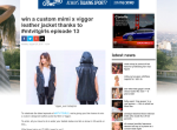 Win a custom Mimi x Vigor leather jacket!