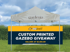 Win a Custom Printed Commercial Pro 3.0 Gazebo