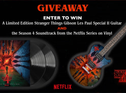 Win a Custom Stranger Things Epiphone Guitar