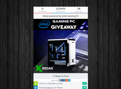 Win a Custom Xidax Gaming PC