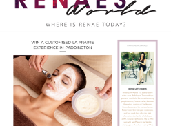 Win a customised La Prairie Facial experience