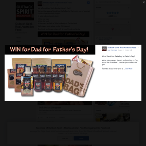 Win a Darrell Lea 'Dad's Bag' for Father's Day!