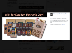 Win a Darrell Lea 'Dad's Bag' for Father's Day!