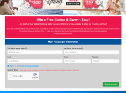 Win a Darwin-Sydney Cruise for 2