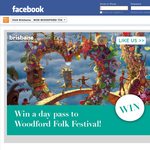 Win a day pass to the Woodford Folk Festival!