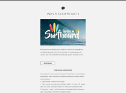 Win a DBurge surf board