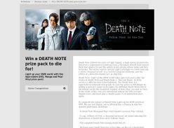 Win A Death Note Prize Package!