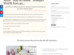 Win a deluxe-sized “Stay at Home” Hamper