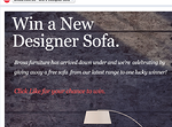 Win a designer sofa!