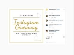Win a Diamond Ring worth $2500!