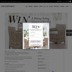 Win a Dining Setting