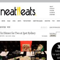 Win a dinner for 2 at Sydney's Ipot restaurant! - Neat Eats