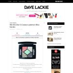 Win a Dior 5-Couleurs palette in Blue Garden!