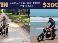 Win a DiroDi Rover Retro Fat Tyre Electric Bike