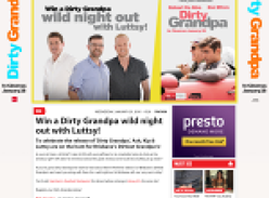 Win a Dirty Grandpa wild night out with Luttsy!