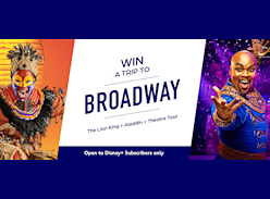 Win a Disney Broadway Experience