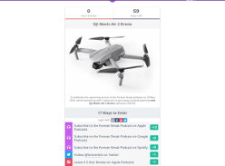 Win a DJI Mavic Air 2 Drone