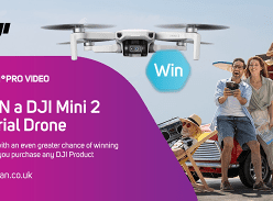 Win a DJI Mini 2 Aerial Drone