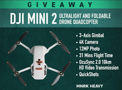 Win a DJI Mini 2 Drone
