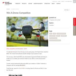 Win a DJI Spark Drone