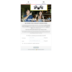 Win a DJI Spark!