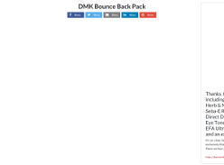 Win a DMK Bounce Back Pack