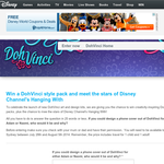 Win a DohVinci style pack & meet the stars of Disney Channel's 'Hanging With!'!