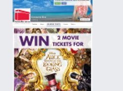 Win a double movie pass to see Disney's 'Alice Through the Looking Glass'!