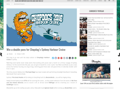 Win a double pass for Chopdog's Sydney Harbour Cruise!