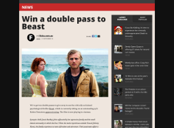 Win a double pass to Beast