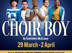 Win a double pass to Choir Boy at Canberra Theatre Centre