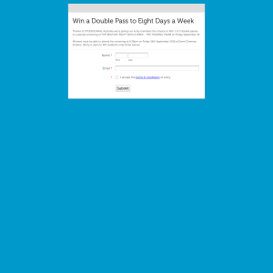 Win a double pass to 'Eight Days a Week'! - Urban Walkabout Perth