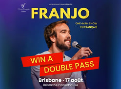 Win a Double Pass to Franjo's Comedy Show