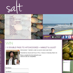 Win a double pass to Hitchcocked + Hamlet & Juliet - Salt Magazine