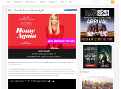 Win a Double Pass to Home Again