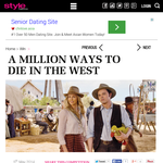 Win a Double Pass to Million Ways to Die in the West