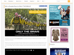 Win a Double Pass to Only The Brave