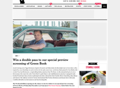 Win a double pass to our special preview screening of Green Book