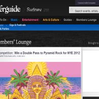Win a Double Pass to Pyramid Rock for NYE 2012!