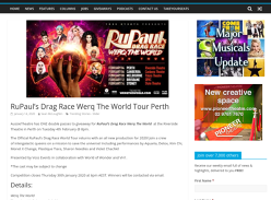 Win a Double Pass to 'RuPaul’s Drag Race Werq The World Tour' in Canberra or Perth