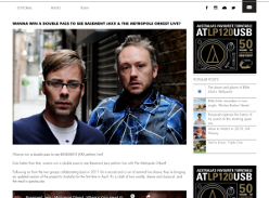 Win a Double Pass to See Basement Jaxx and The Metropole Orkest in Either Melbourne Sydney or Brisbane