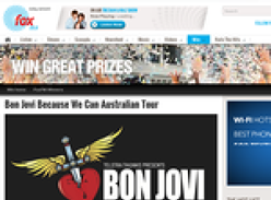 Win a double pass to see Bon Jovi live!