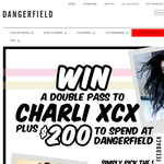 Win a double pass to see Charli XCX + $200 to spend at Dangerfield!