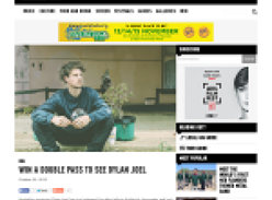 Win a Double Pass to see Dylan Joel