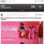 Win a double pass to see Future Beauty: 30 Years of Japanese Fashion