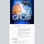 Win a double pass to see 'GHOST' The Musical! - Bloch Dance