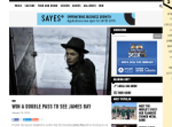 Win a Double Pass to see James Bay