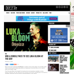 Win a double pass to see Luka Bloom at The Gov 