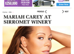 Win a double pass to see Mariah Carey in concert!