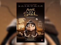 Win a Double Pass to see Memoirs of a Snail